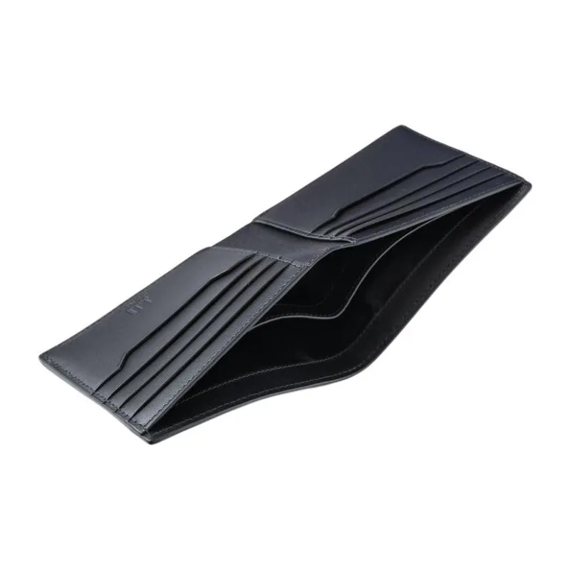 Dunhill Grained Calfskin Wallet Men's Black-3