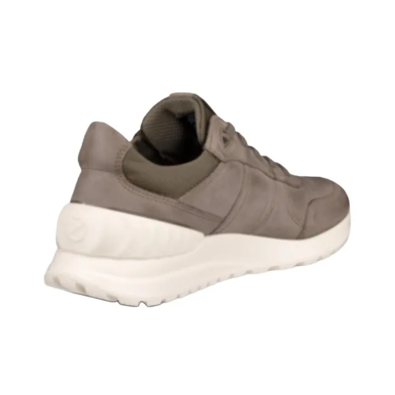 Ecco Astir Lite Abrasion Resistant Low Top Casual Shoes Men's Gray Brown-2