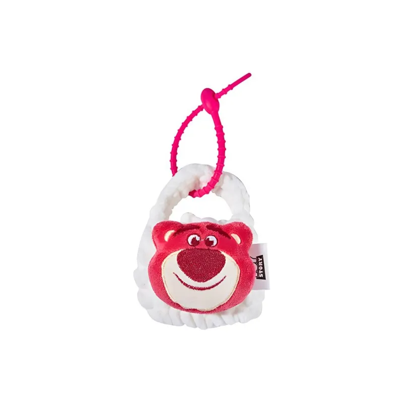 Disney Strawberry Bear Series Polyester Storage Charm Handbag Small Size Unisex Multicolor-4