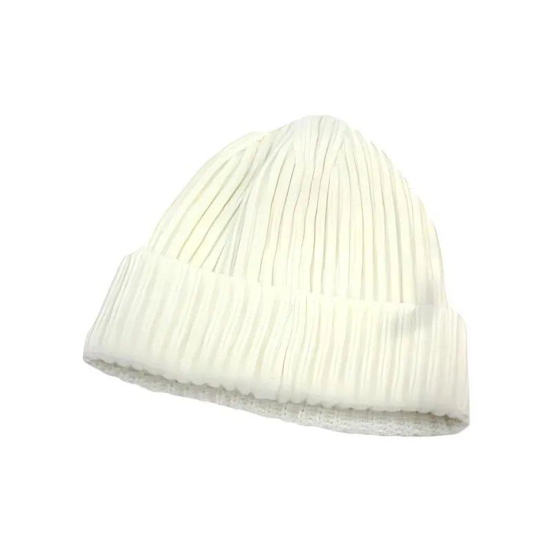 CHANEL Cashmere Beanies Unisex White-2