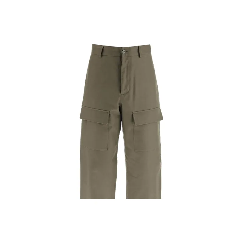 KENZO Tapered Straight-Leg Cargo Pants-4