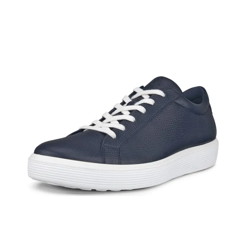 Ecco SOFT 60 Slip Resistant Low Top Skateboard Shoes Men's Blue-1