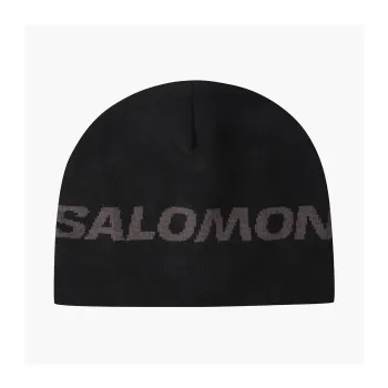 SALOMON Polyester Beanies Unisex Black