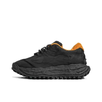 CROOKED CARD Anti Slip And Wear Resistant Height Increasing Low Top Casual Shoes Unisex Black
