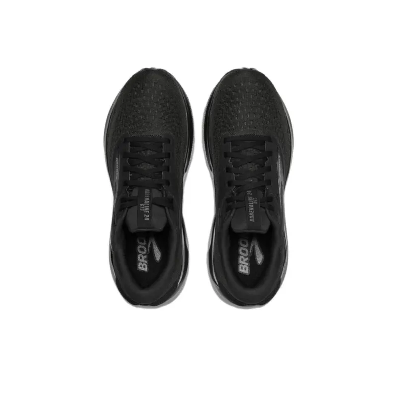 Brooks Adrenaline GTS Anti Slip Wear Resistant Low Top Casual Running Shoes Men's Black-3