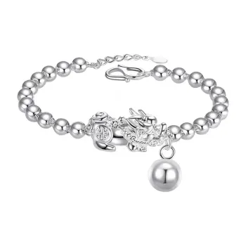 Kim Heng Hee S990 Sterling Silver Pure Silver Bracelets Unisex