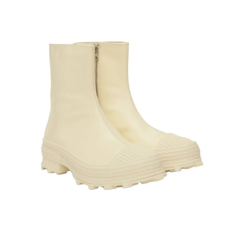 CAMPERLAB Traktori Ankle Boots Unisex Ecru-2