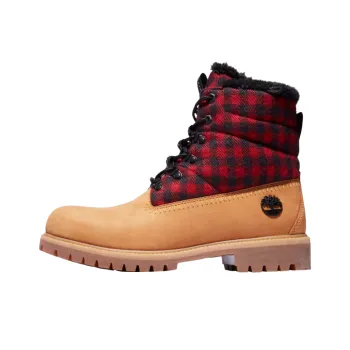 Timberland Heritage Collection Waterproof And Slip Resistant Short Outdoor Boots Men's Brown Red