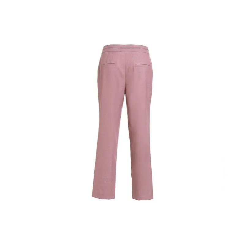 QIAOWANNI Suit Trouser Women's Mist Pink-1