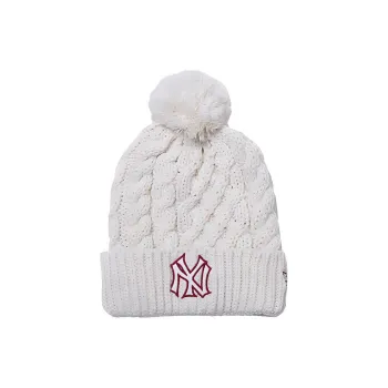 New Era Acrylic Beanies Unisex White