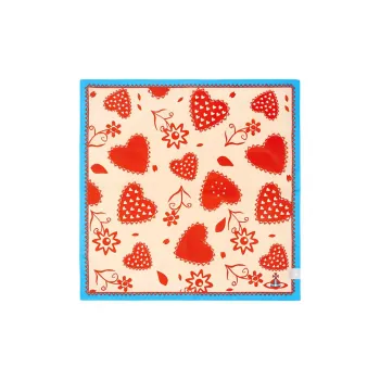 Vivienne Westwood Cotton Silk Scarves Men's Beige