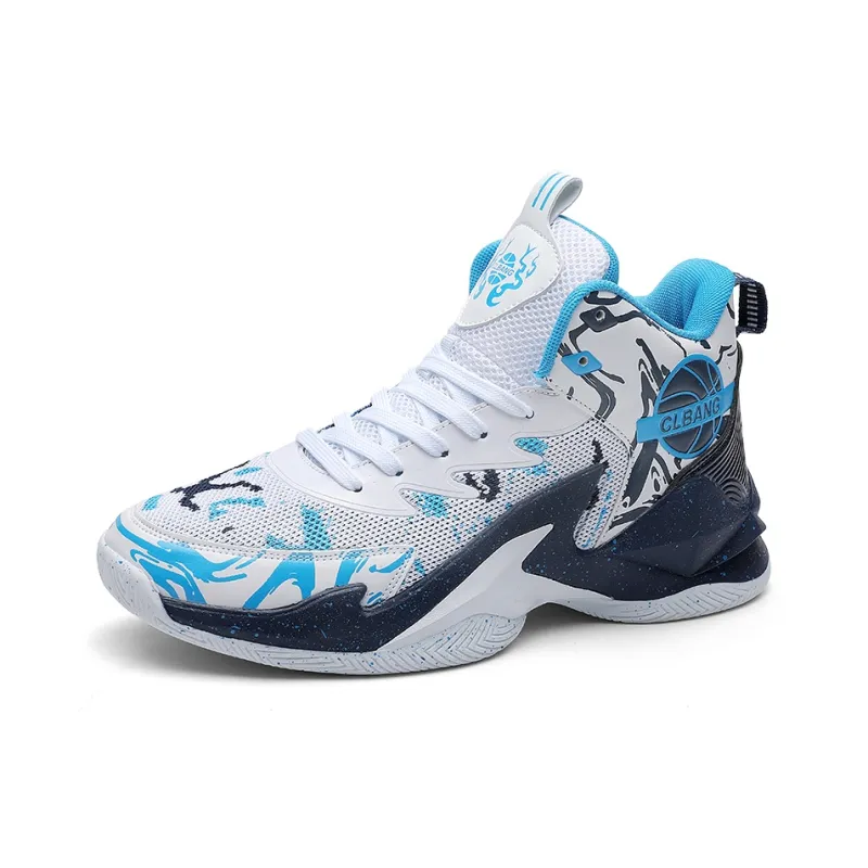 SOURCE Cushioning Abrasion Resistant Lightweight High Top Basketball Shoes Unisex-12