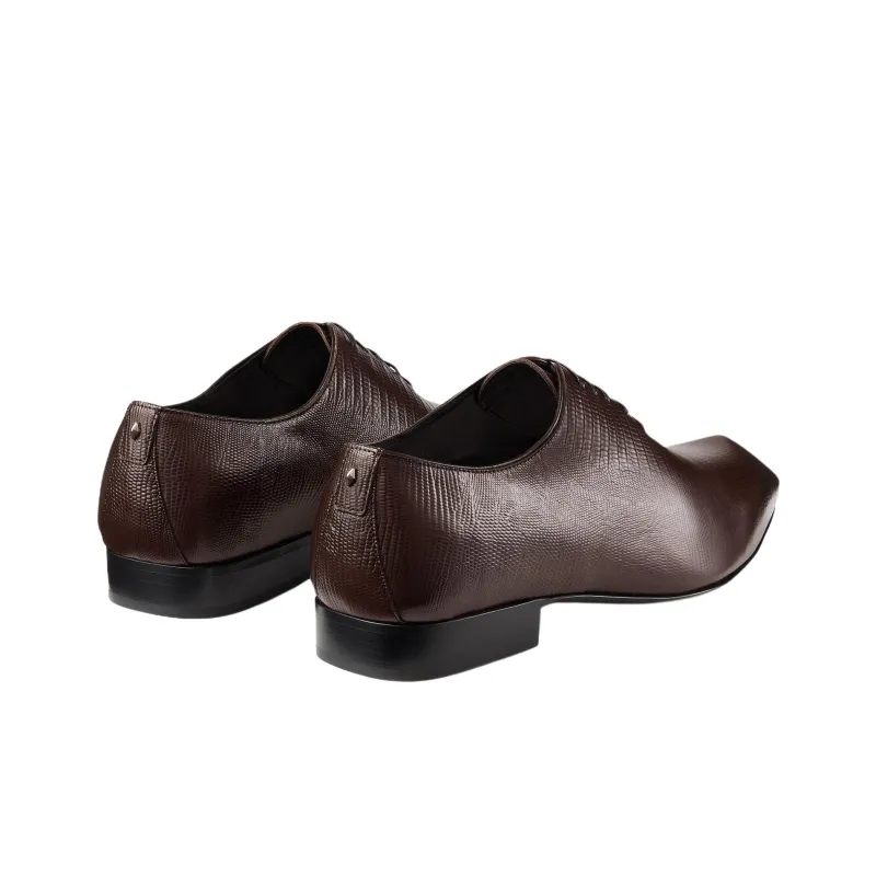 Jimmy Choo Prism Diamond Dress Shoes Men's Brown-2