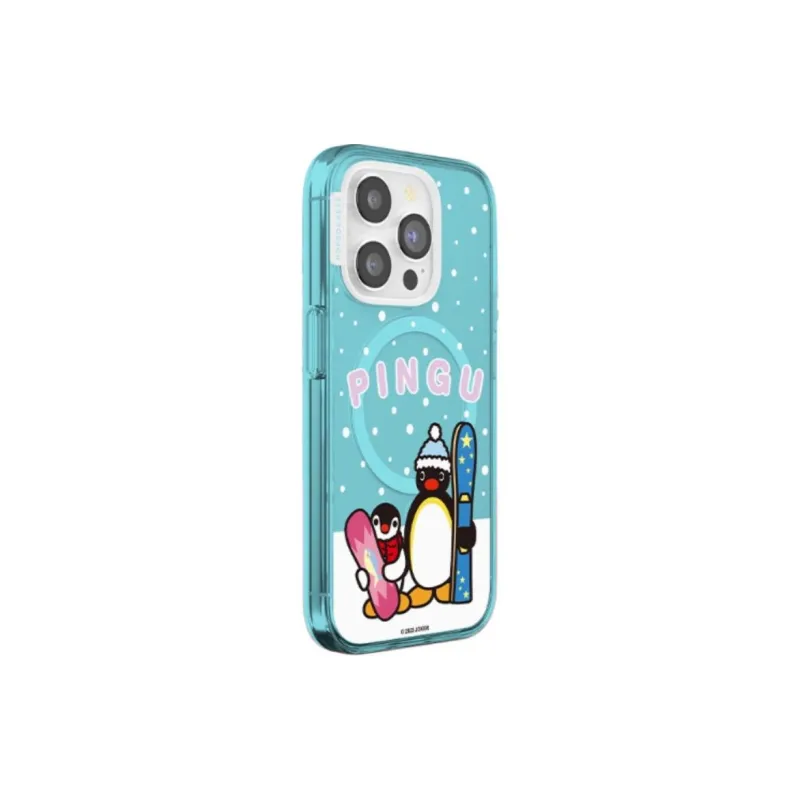PopSockets PC+TPU Material Snowy Gathering Phone Cases Compatible With IPhone 16/15/14/13/plus/pro/Pro Max-2