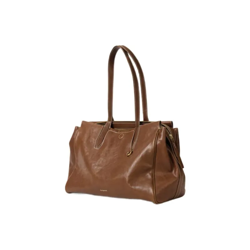 Songmont Cow Leather Travel Bag, Shoulder Bag Medium Size Unisex-0