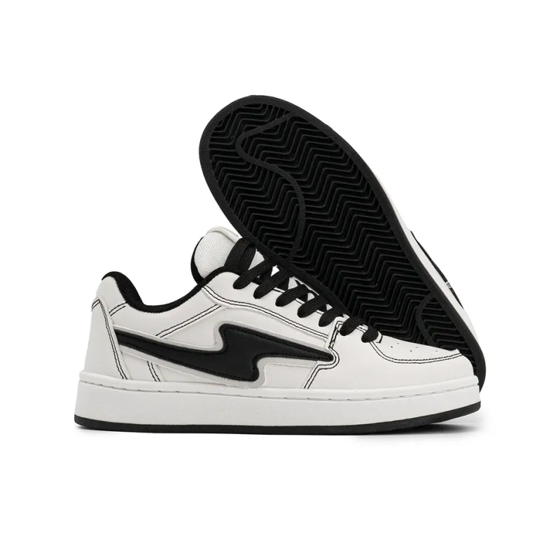 BEIER Lightning Youth Classic Abrasion Resistant Lightweight And Breathable Low Top Skateboard Shoes Unisex-5