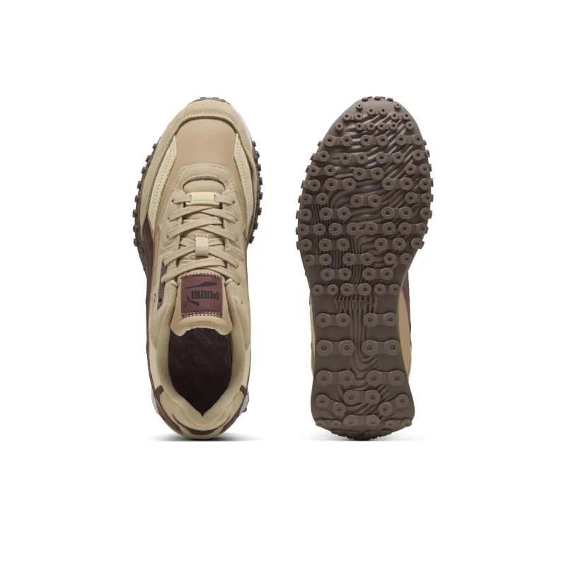 PUMA Blktop Rider Anti Slip Wear Resistant Low Top Casual Shoes Unisex Brown-3
