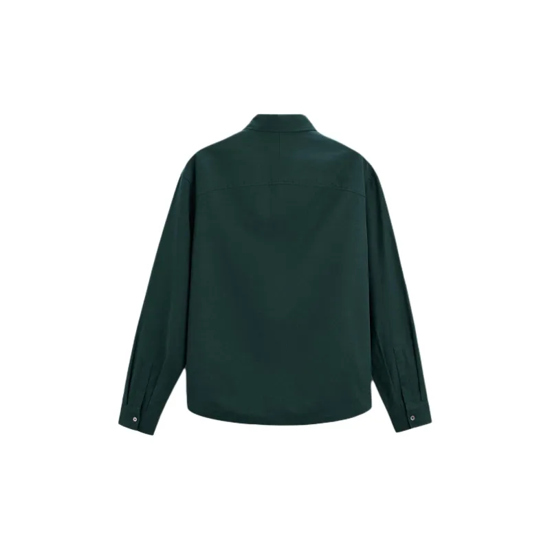 ZARA Shirts Men Green/Blue-1