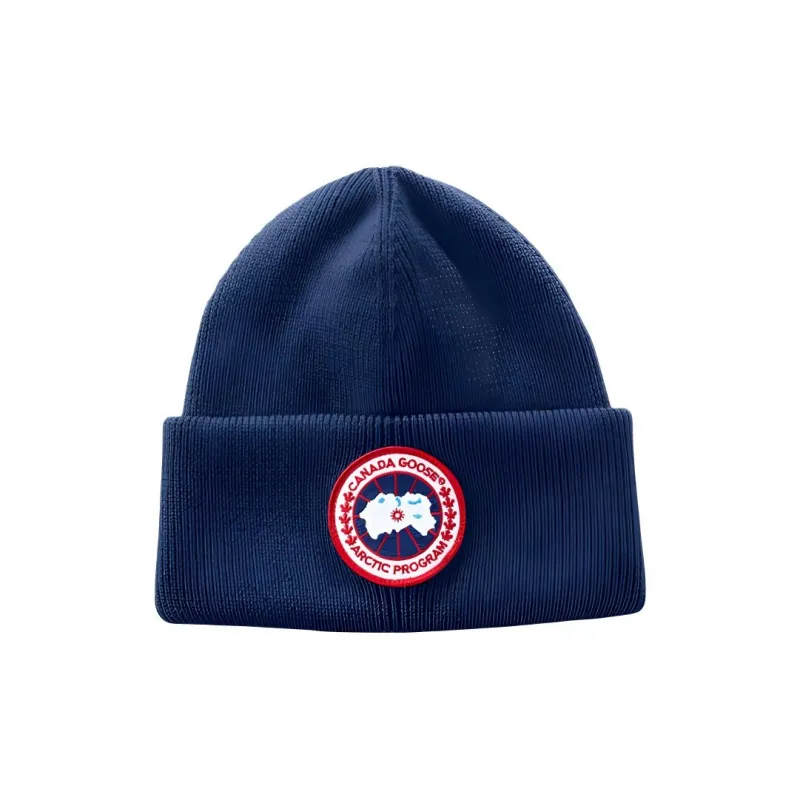 Canada Goose Arctic Logo Patch Knitted Beanie-4