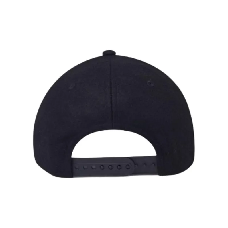 New Era Sheep Wool Polyester Acrylic Polyamide Fibers Cotton Baseball Caps Unisex Navy Blue-2
