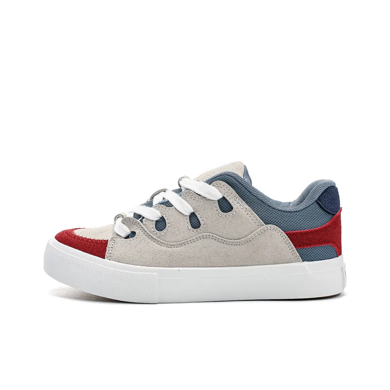 Dafu Leaps Forward Anti-Slip Wear-Resistant Low-Top Skateboard Shoes Unisex-7