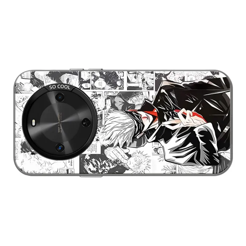 GELEI Acrylic Material Trendy Retro Poster Phone Case Impact Resistant Protective Case Compatibility With MVMOM 30-9