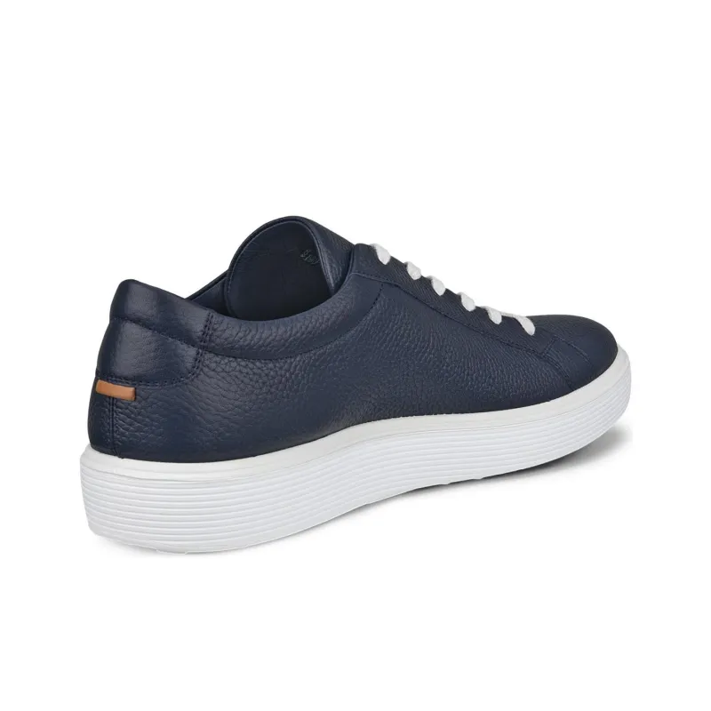 Ecco SOFT 60 Slip Resistant Low Top Skateboard Shoes Men's Blue-2