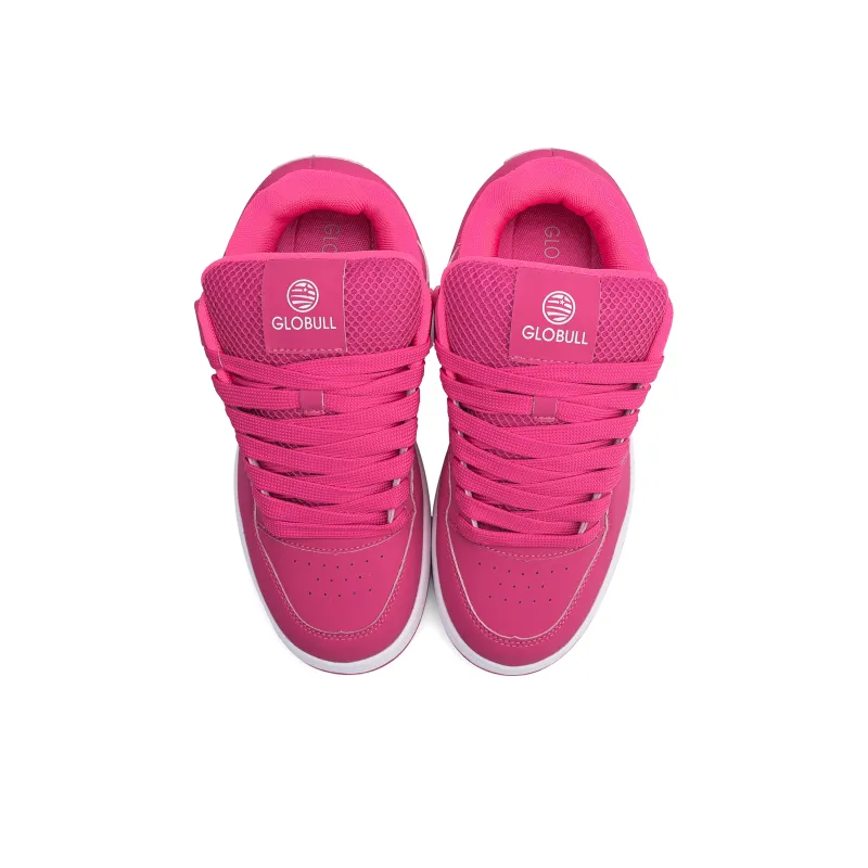 GLO BULL Skateboard Shoes Unisex Low Top Fuchsia-3