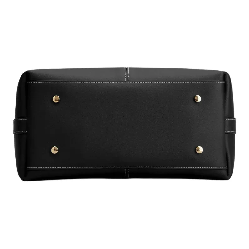 TOD'S Logo Engraved Small Shopper Bag-2