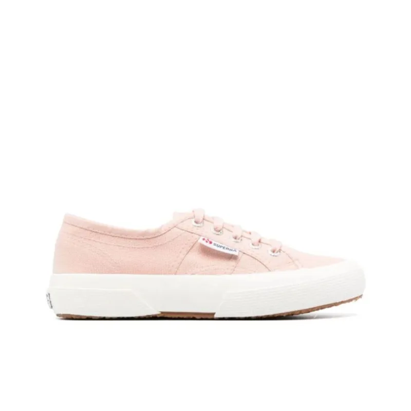 SUPERGA Abrasion Resistant Low Top Canvas Shoes Women's Pink-1