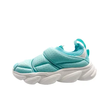 QIANJIN Slip Resistant Coverage Lightweight Low Top Casual Shoes Women's Bright Green
