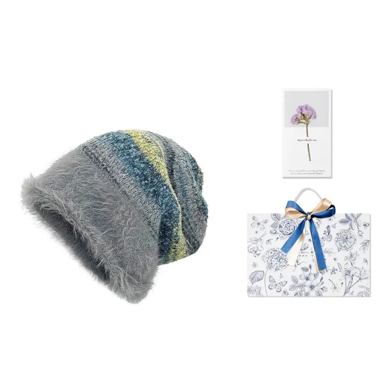BAIJUAN Polyester Beanies Unisex-10