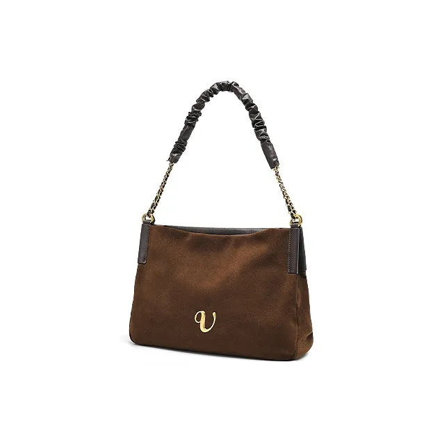 VALUNCICA EUROPHAM Cow Leather Tote Bag, Shopping Bag, Commute Bag, Underarm Bag, Shoulder Bag Regular Women's Caramel-3