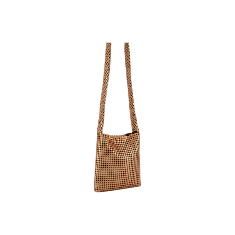 Paco Rabanne Aluminum, Metal Shoulder Bag Women's Copper-1