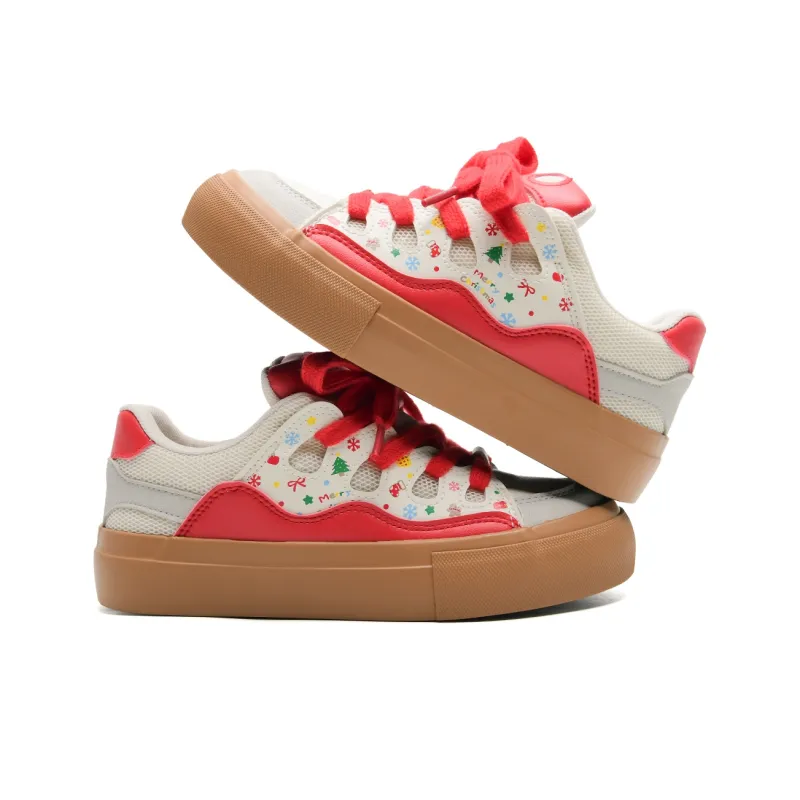 Anime Story Slip Resistant, Abrasion Resistant, Lightweight, Breathable Low Top Skateboard Shoes Women's Mint Chocolate-31