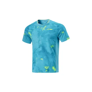 LiNing T Shirt Men's Dolphin Blue