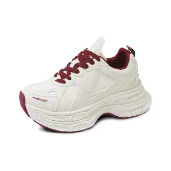 N6N8 Cushioning Lightweight Height Increasing Low Top Chunky Sneakers Women's