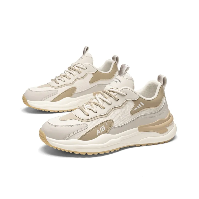 OFFER-AITR Warm Height Increasing Wear-Resistant Slip-Resistant Low-Top Casual Shoes Men's-26
