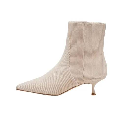 Stuart Weitzman/SW Naomi Ankle Boots 5cm Women's Pink