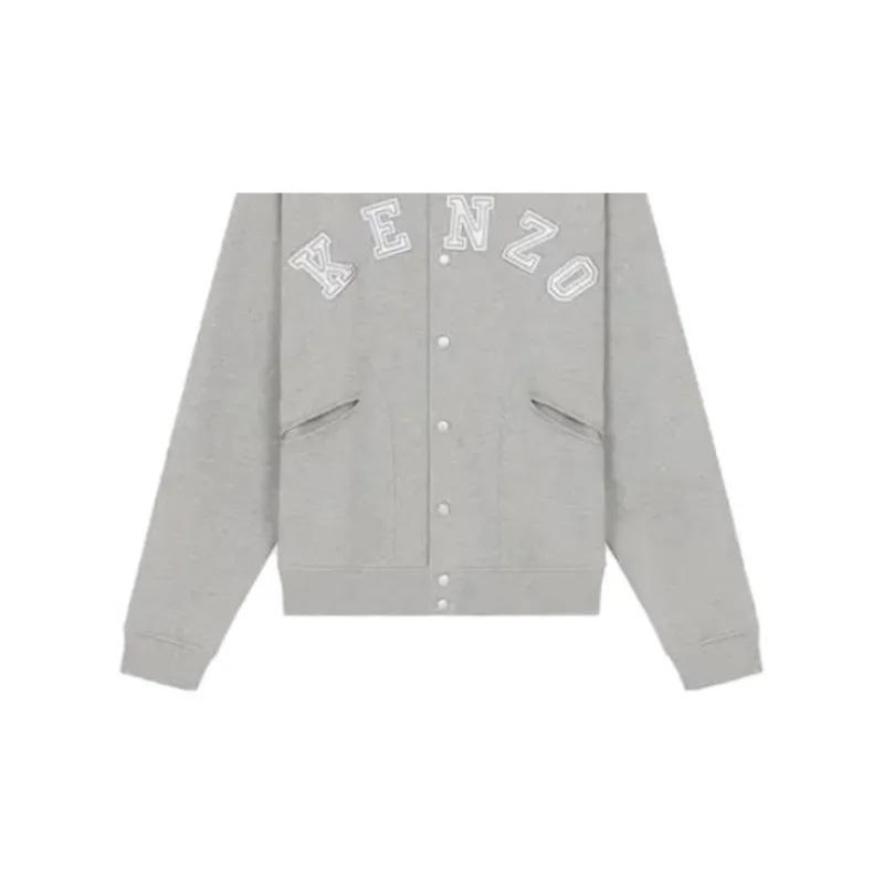 KENZO Academy Button Up Bomber Jacket-5