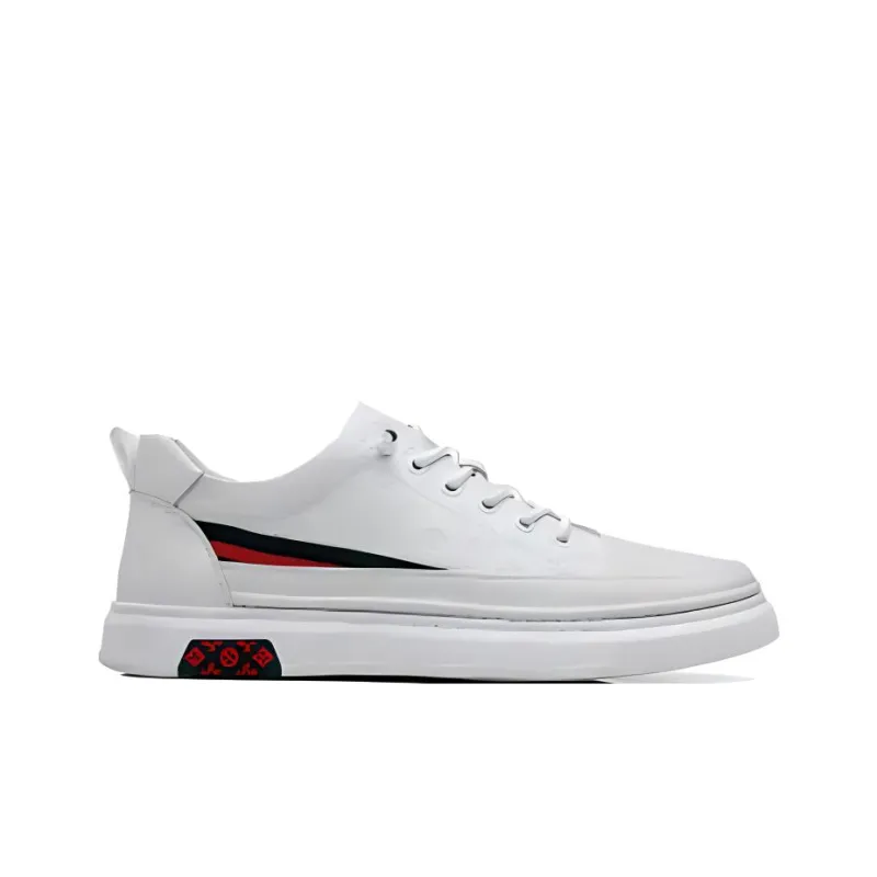 PTLS Low Top Casual Shoes Men's White-1