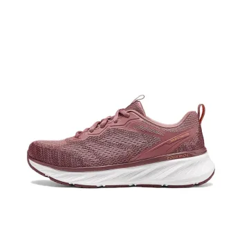 Skechers Sport Anti-Slip Wear-Resistant Low-Top Casual Running Shoes Women's Deep Plum Red