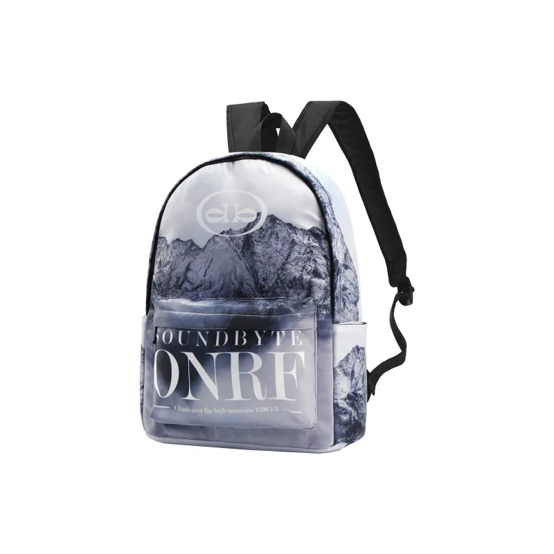 Soundbyte Polyester Students Backpack Regular Unisex White-24