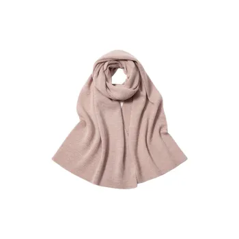 Red Bean Wool Knit Scarves Women's