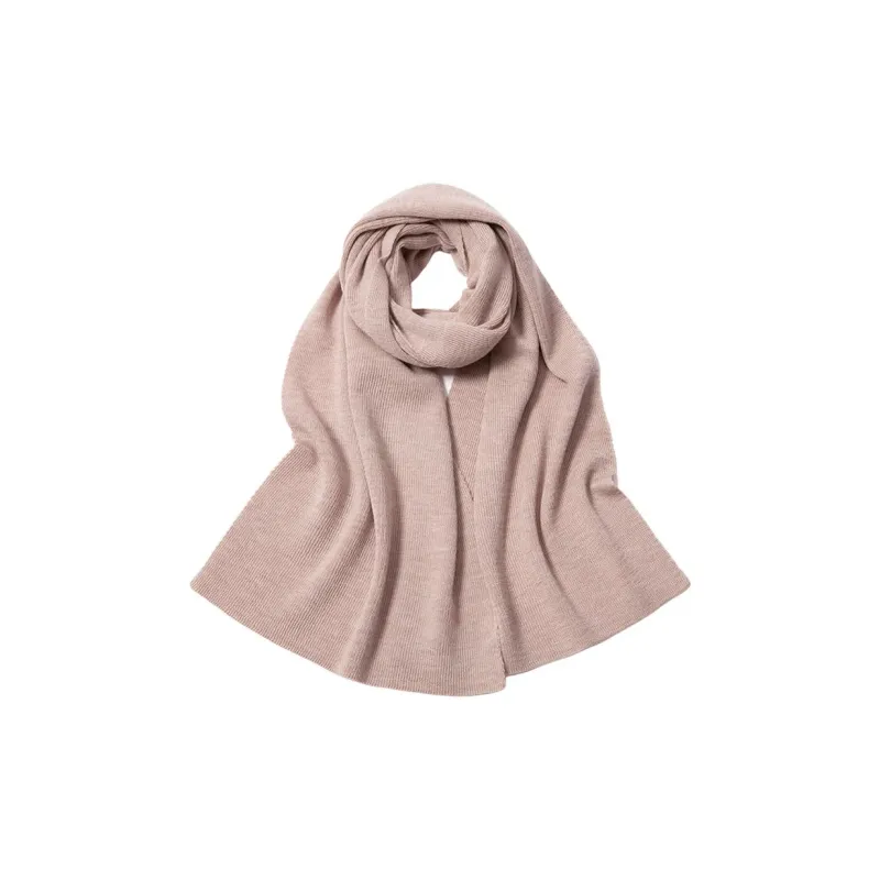 Red Bean Wool Knit Scarves Women's-0