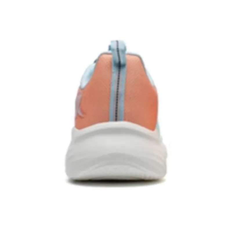 XTEP Cushioned Anti Slip Wear Resistant Breathable Lightweight Low Top Running Shoes Men's Pink Blue Orange Mesh-3