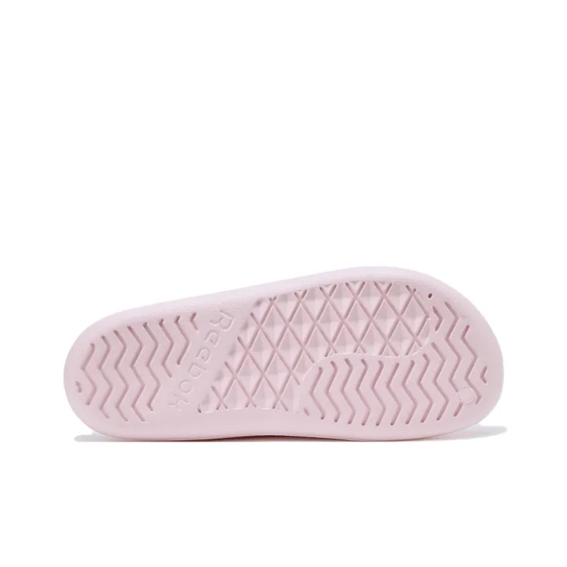 Reebok Clean Slides Collection Slip Resistant Abrasion Resistant Slide Slippers Men's Pink-4