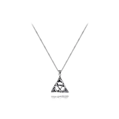 LuluCanaan Titanium Steel Necklaces Men's