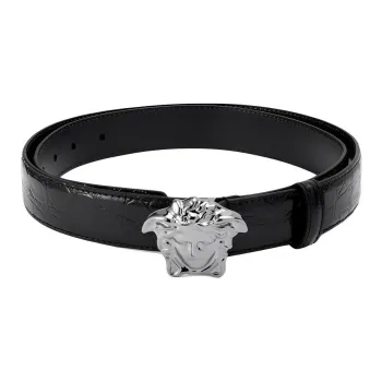 VERSACE Medusa Leather Belts Men