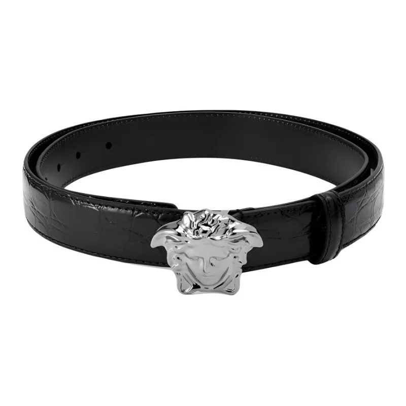 VERSACE Medusa Leather Belts Men-0